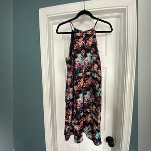 Colorful, spaghetti strap dress